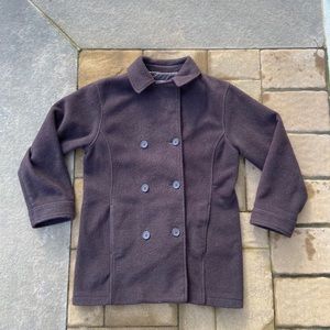 Eddie Bauer Brown Peacoat